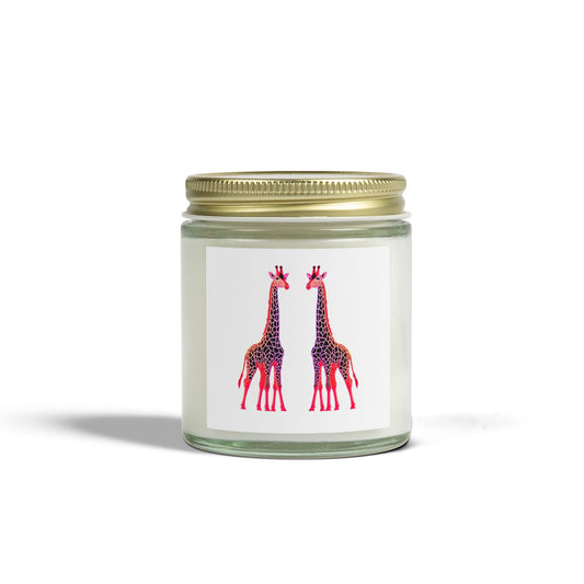 Giraffe Scented Candle - Coconut Apricot Wax